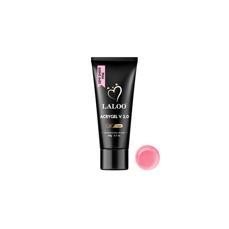 Acrygel Semi Sheer Pink 60g