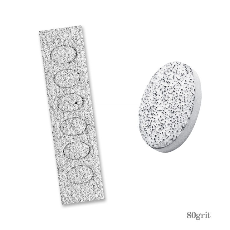 Aurora Cuticle Pusher Refill Pads 80grit