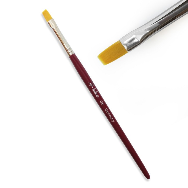 Gel Brush Flat G6