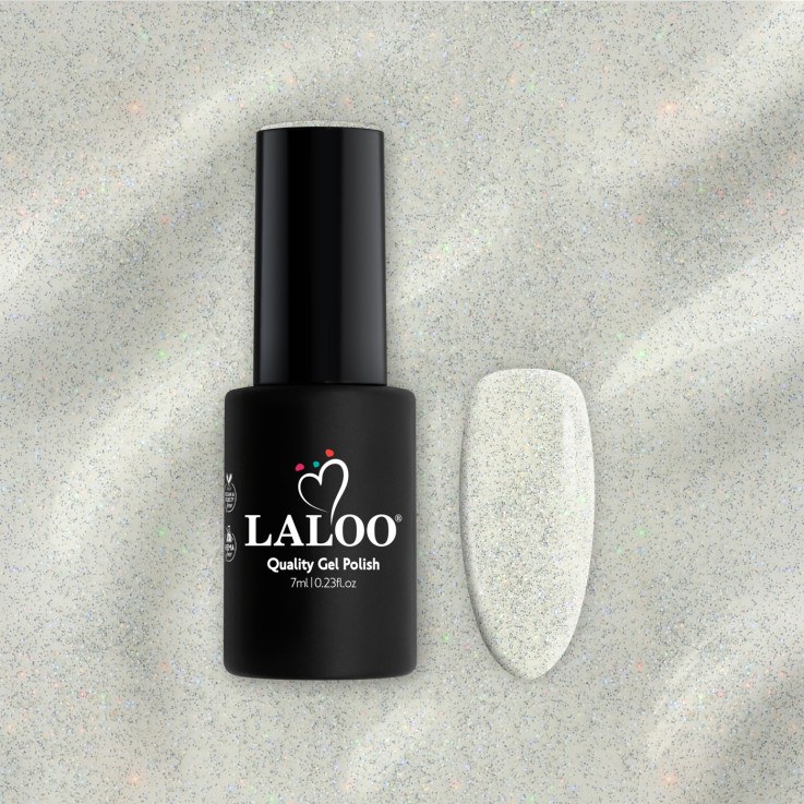 L094 Silver holo glitter | Gel Polish 7ml