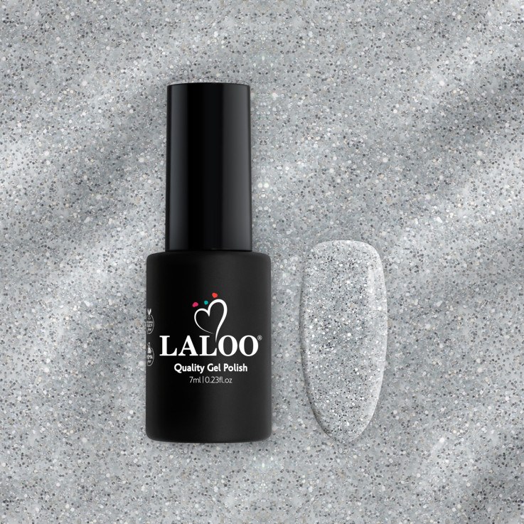 L096 Silver glitter | Gel Polish 7ml