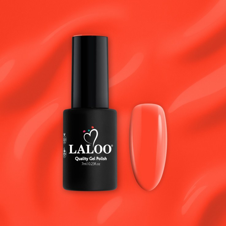 L215 Intense Orange Coral | Gel Polish 7ml