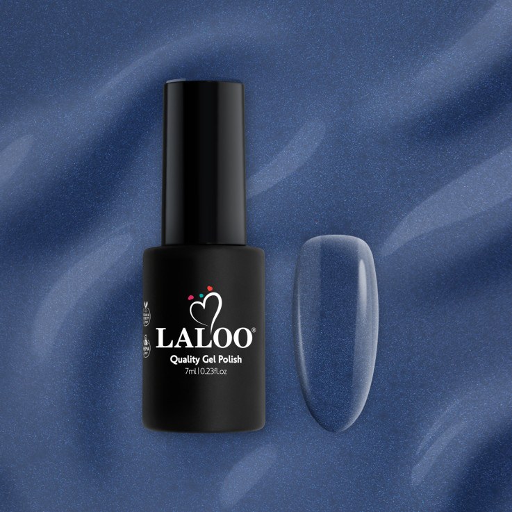 L260 Shimmering Grey Blue | Gel Polish 7ml