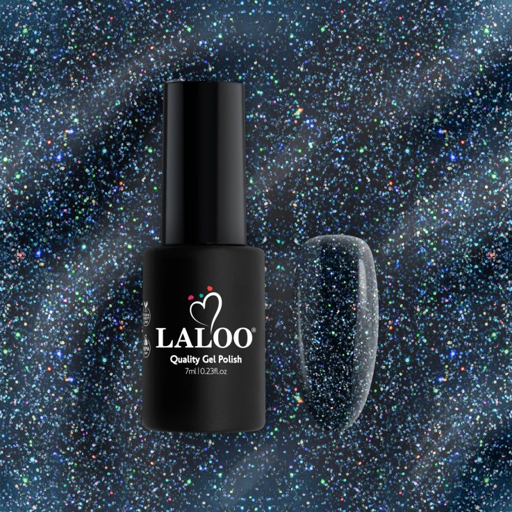 L310 Dark Teal Holo Glitter | Gel Polish 7ml