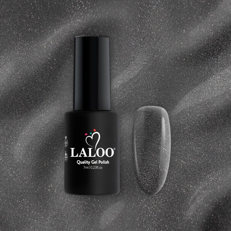 L314 Holo Graphite Grey | Gel Polish 7ml