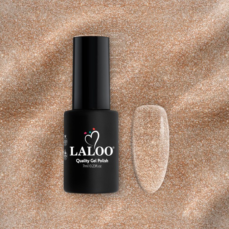 L340 Bronze Glitter | Gel Polish 7ml