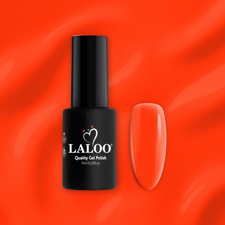 L384 Flamingo Orange | Gel Polish 7ml