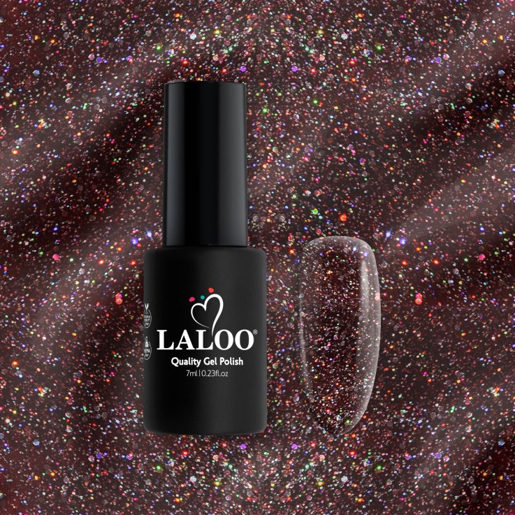 L406 Shimmering Brown Aubergine | Gel Polish 7ml