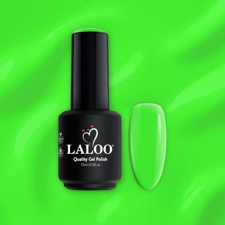 No.376 Green Neon | Gel Polish 15ml