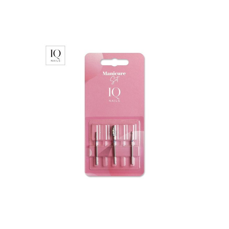 Case IQ Nails Manicure Set 3 pcs.