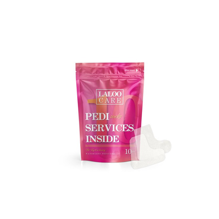 LalooCare Pedicure Socks Kit 10 pcs.