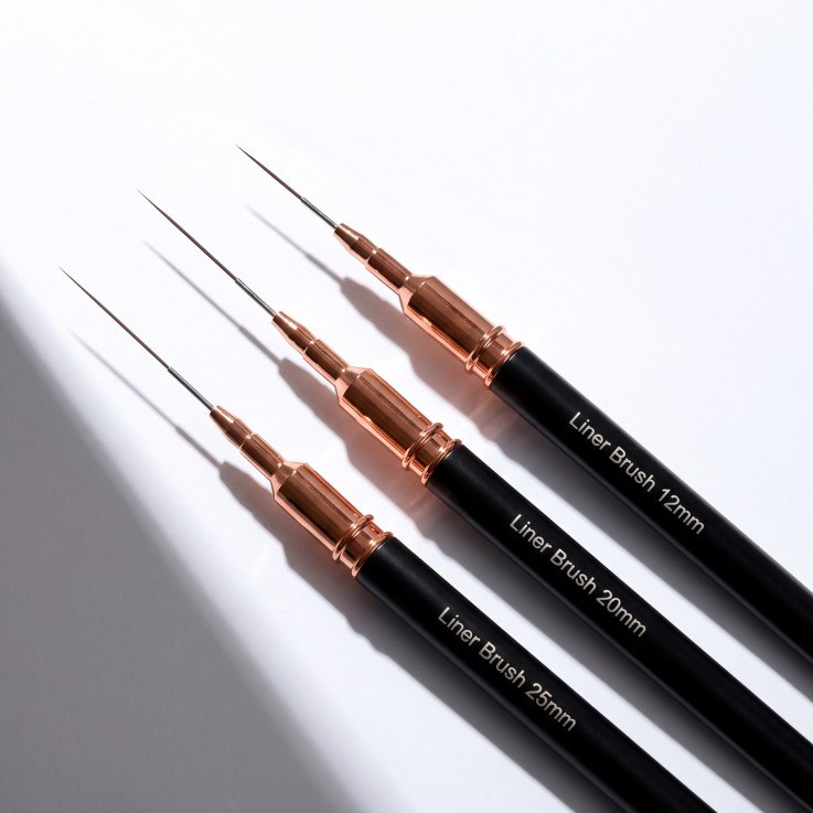 Liner Brushes Kit 3pcs