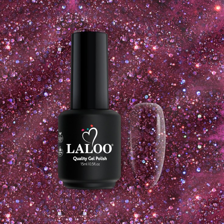 Νο.325 Glittery Violet | Gel Polish 15ml