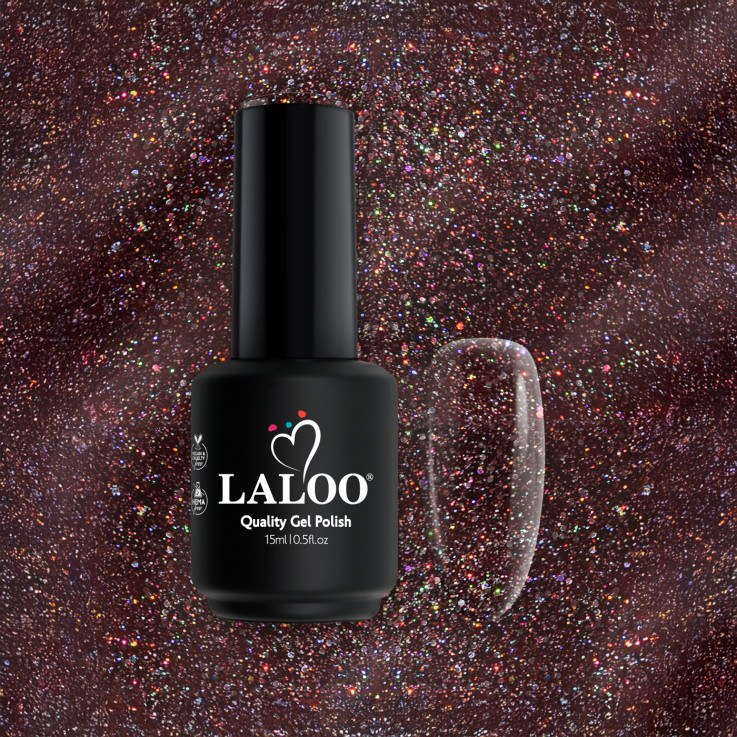 Νο.406 Shimmering Brown Aubergine | Gel Polish 15ml