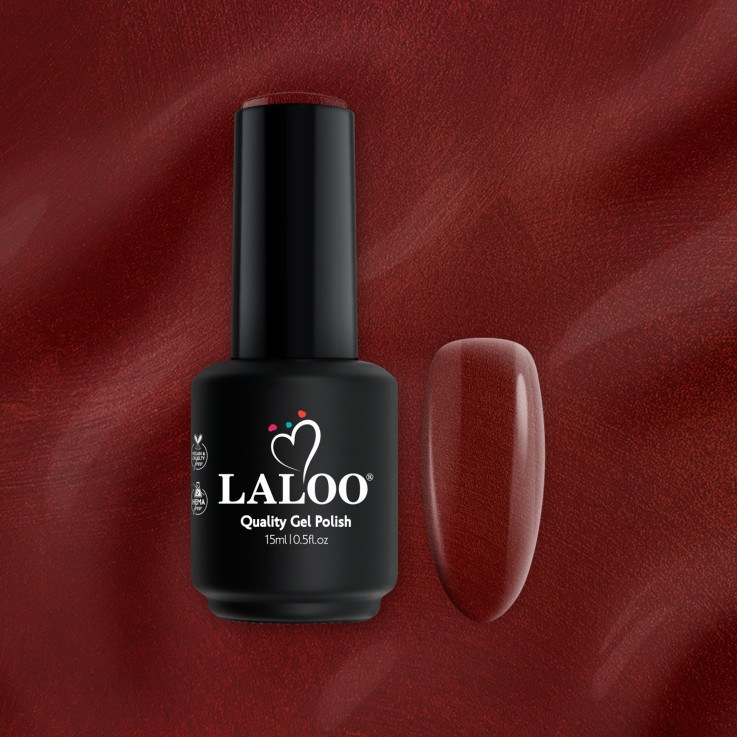 Νο.408 Metallic Βordeaux | Gel Polish 15ml