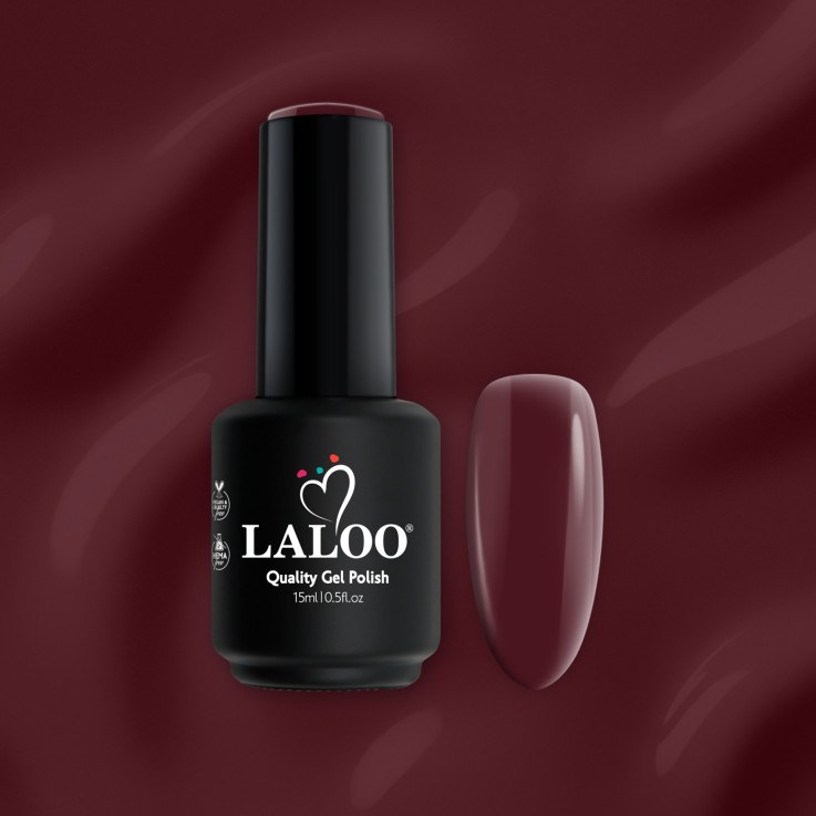 Νο.446 Dark Red Brown | Gel Polish 15ml