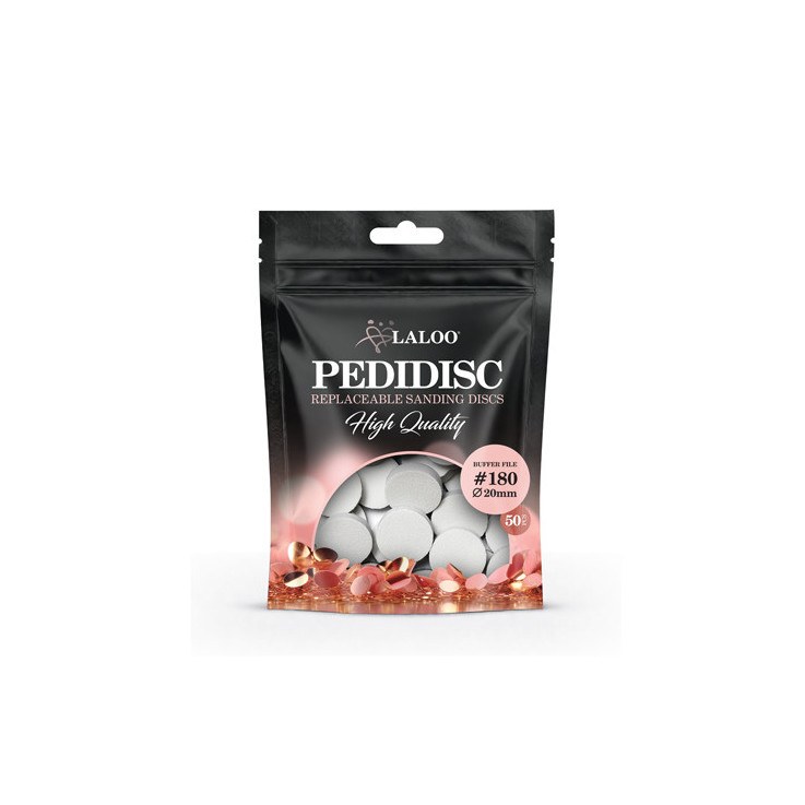 Spare discs Pedidisc Buffer M 20mm 180 grit 50 pcs