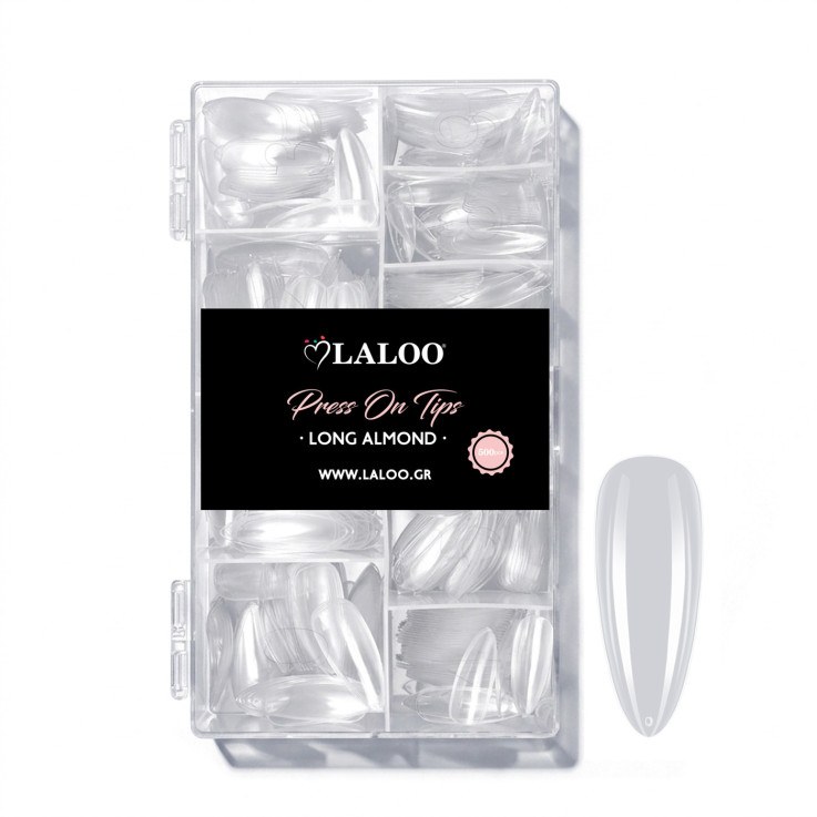 Press On Nail Tips Long Almond