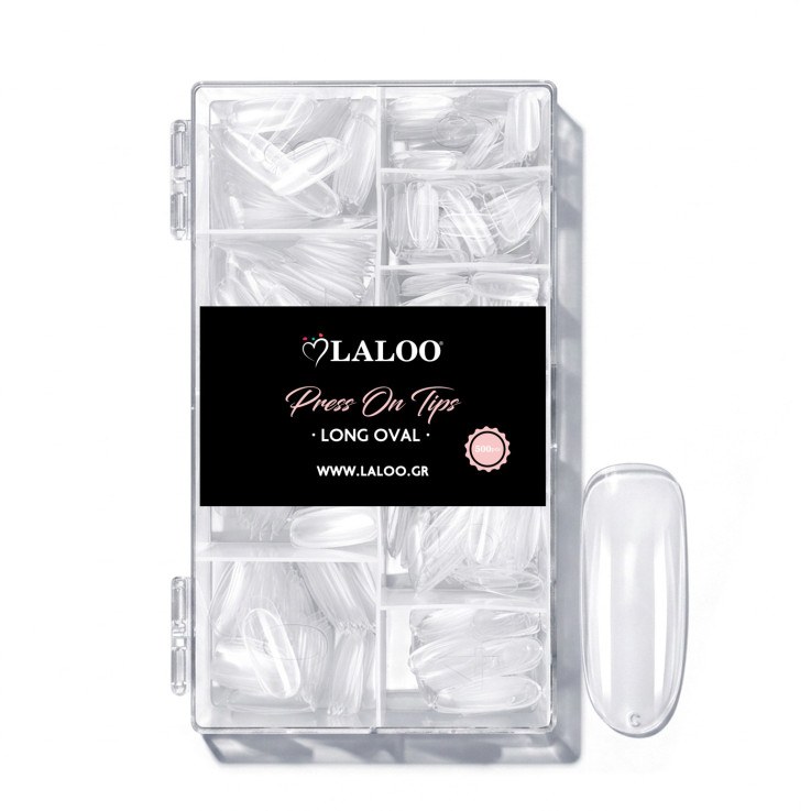 Press On Nail Tips Long Oval