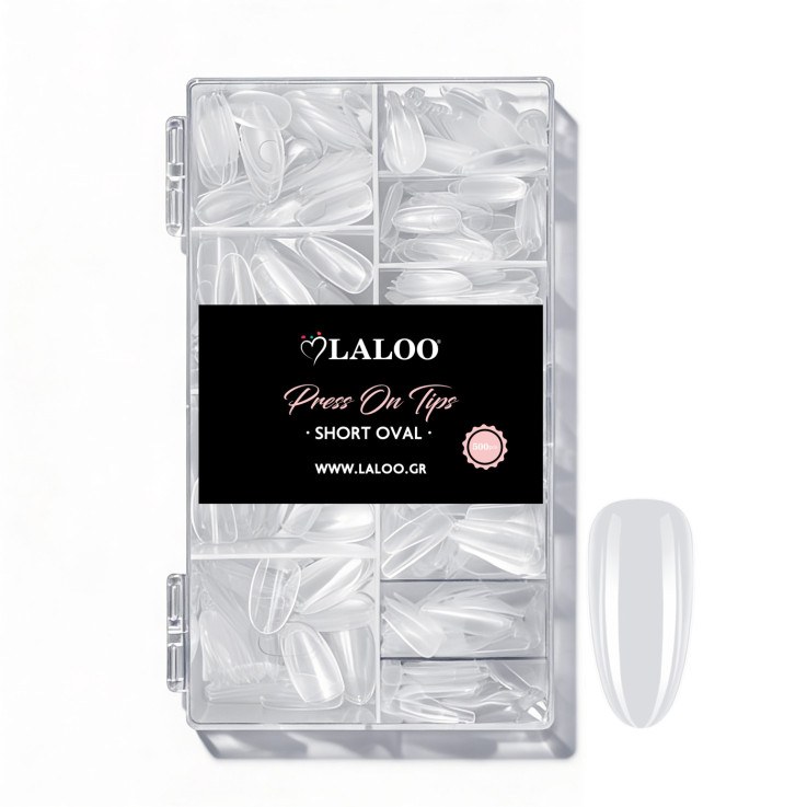 Press On Nail Tips Short Oval
