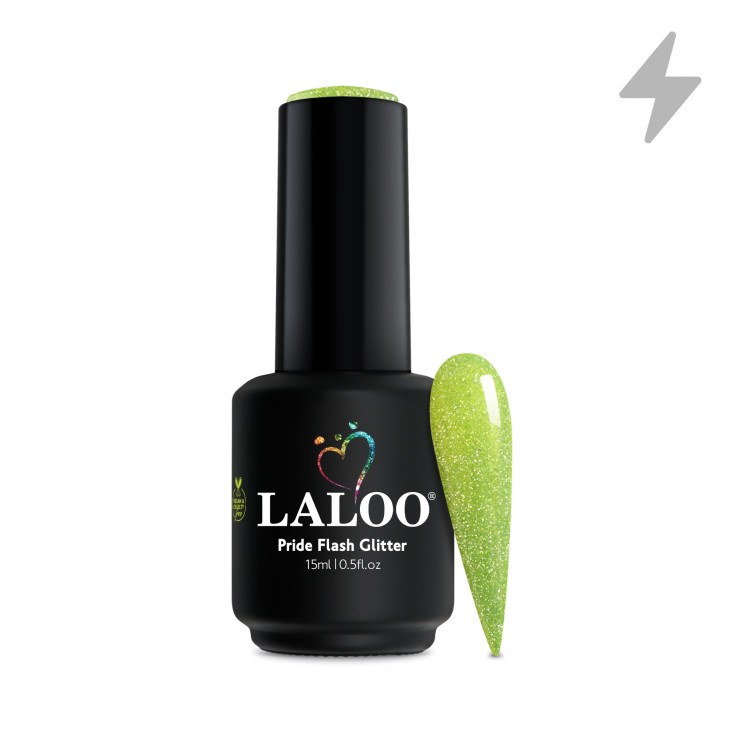 Pride Flash Glitter No.1 Kiwi 15ml