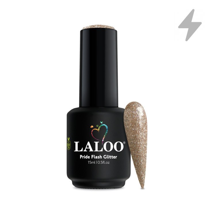 Pride Flash Glitter No.8 Gold 15ml