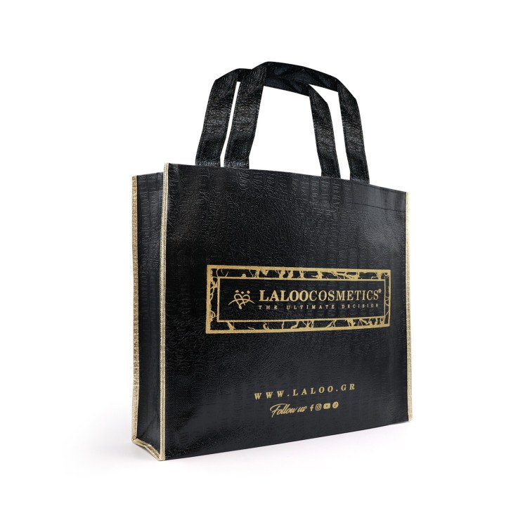 Laloo Cosmetics Shopping Bag Black