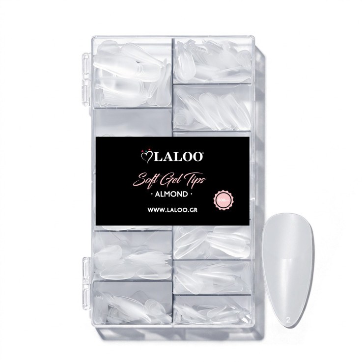 Soft Gel Tips Almond 500pcs