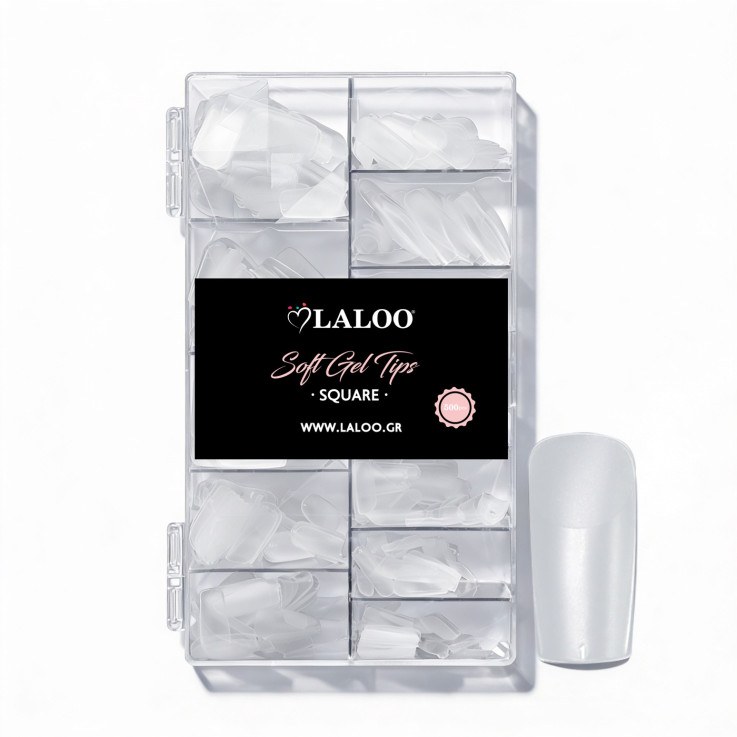 Soft Gel Tips Square 500pcs