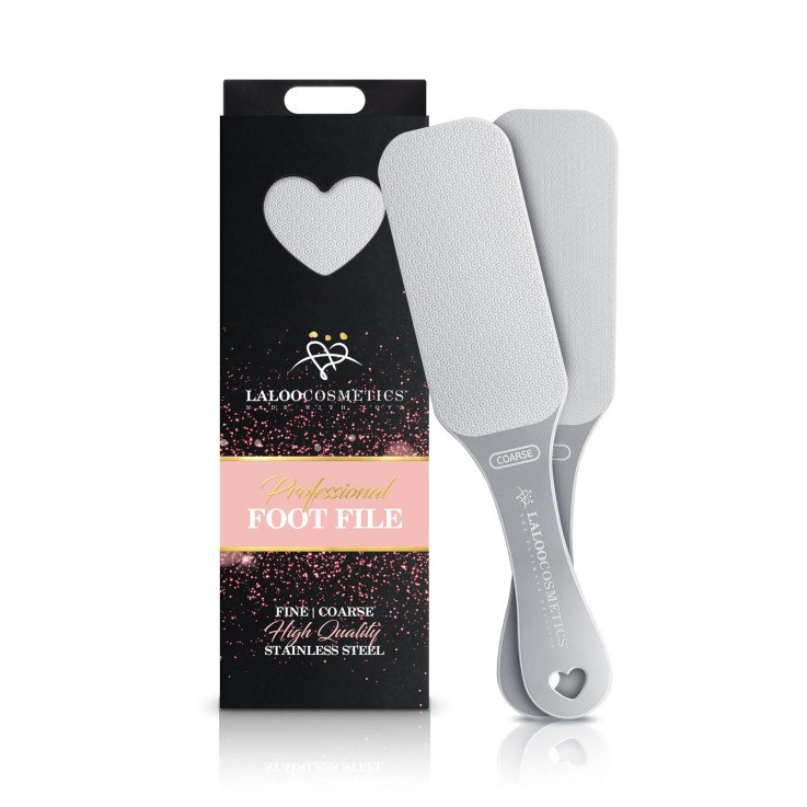 Laloo Cosmetics Stainless steel Foot File