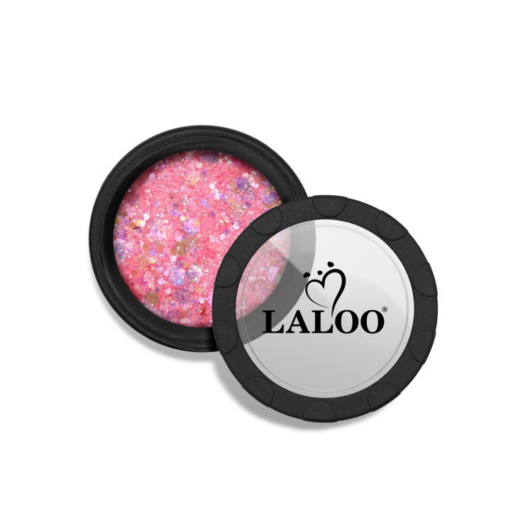Starlet Powder No.04 Pink with iridescent sequins